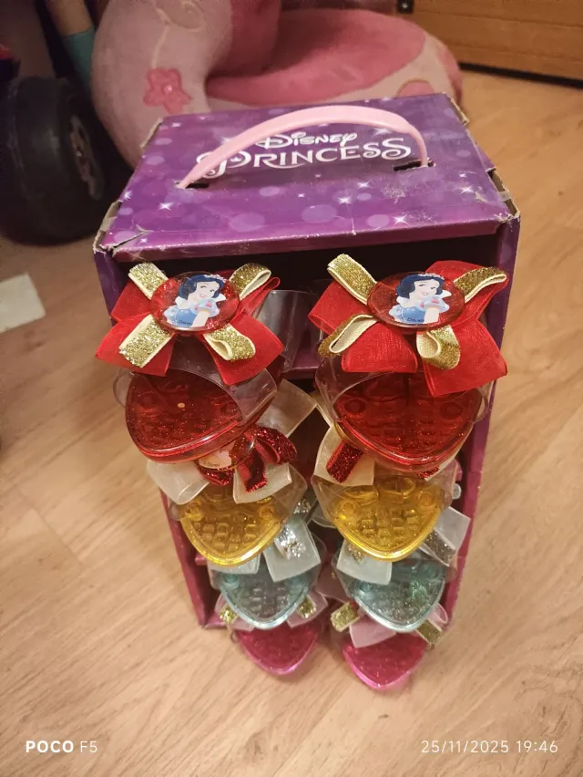 Zapatos Princesas Disney - Caja 4 Pares