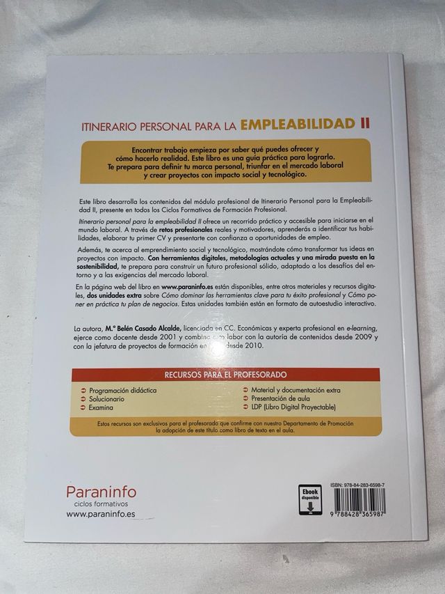 Libro Itinerario Personal para la Empleabilidad II