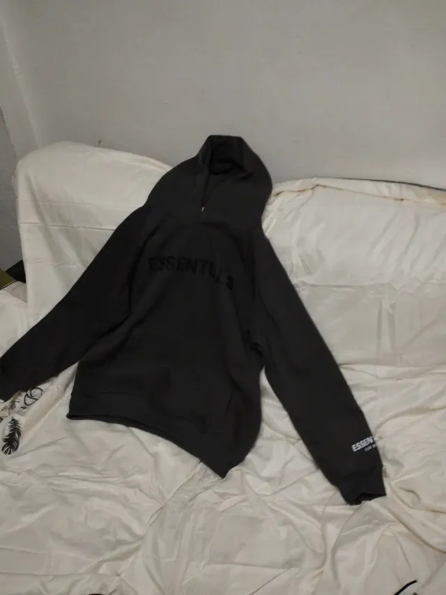 Sudadera Fear of God Essentials Gris Talla S