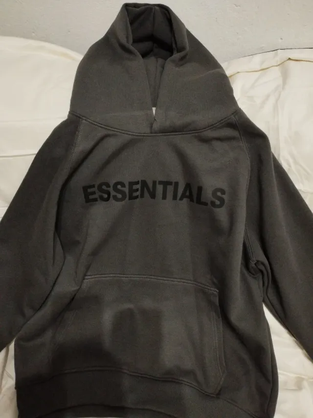 Sudadera Fear of God Essentials Gris Talla S