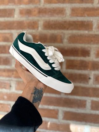 Zapatillas Vans Verde y Blanco