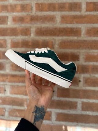 Zapatillas Vans Verde y Blanco