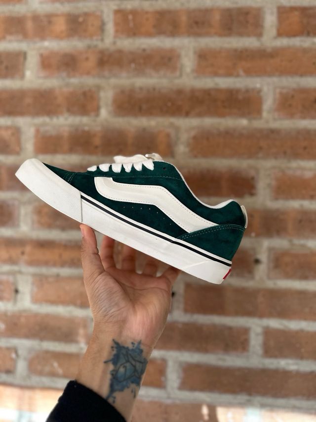 Zapatillas Vans Verde y Blanco
