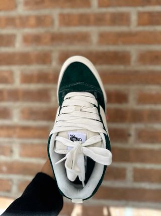 Zapatillas Vans Verde y Blanco