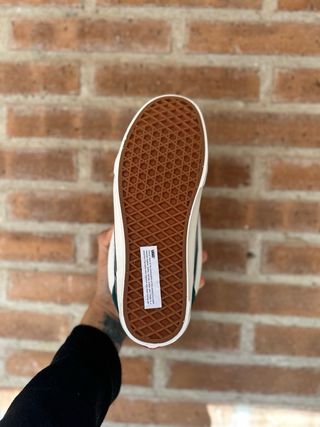 Zapatillas Vans Verde y Blanco