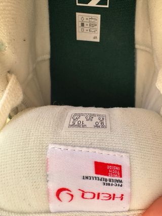 Zapatillas Vans Verde y Blanco