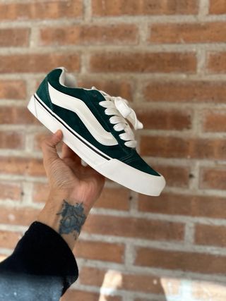 Zapatillas Vans Verde y Blanco