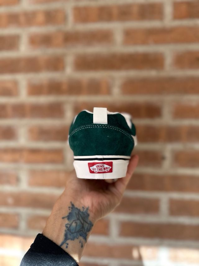 Zapatillas Vans Verde y Blanco