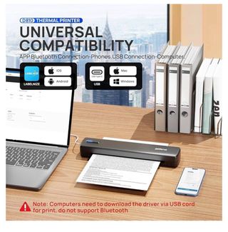 Impresora Portátil Polono D810 Inalámbrica