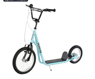 Patinete con ruedas grandes