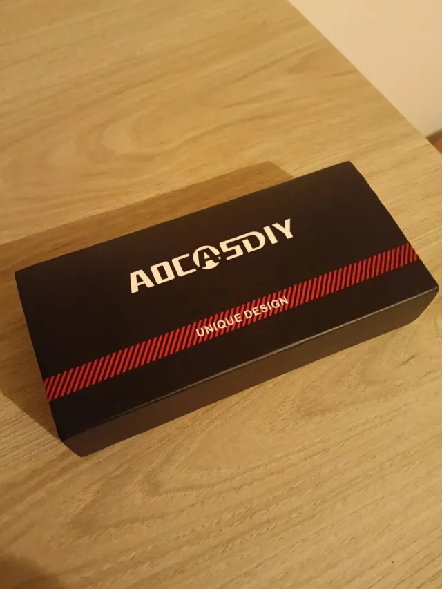 Reloj Aocasdiy Negro y Plateado nuevo