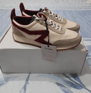 Deportivas Rag & Bone Beige/Rojo Talla 36