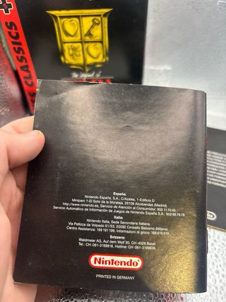 Zelda NES Classics Game Boy Advance