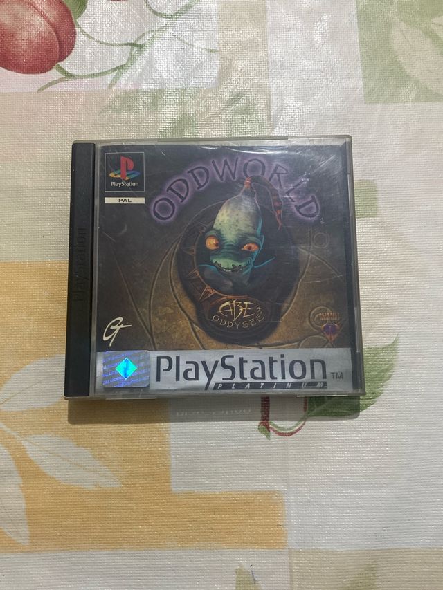 Oddworld Abe’s Oddysee Ps1 PAL esp