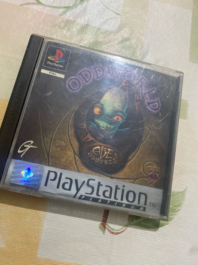Oddworld Abe’s Oddysee Ps1 PAL esp