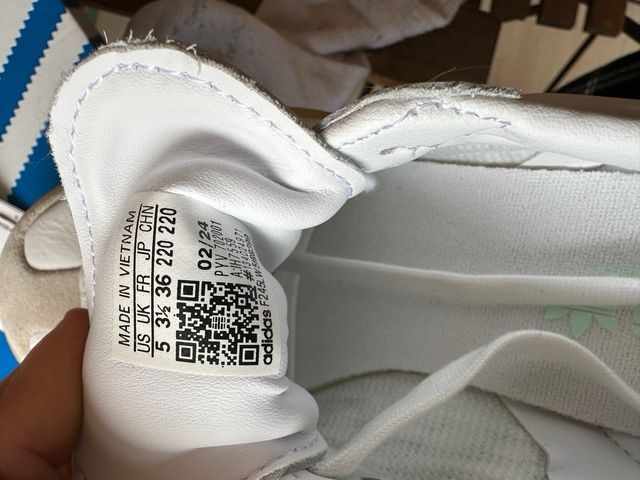 Zapatillas Adidas Samba Blancas y Verdes