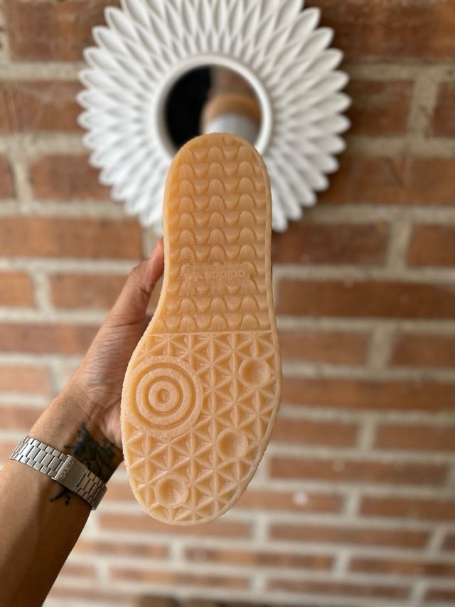 Zapatillas Adidas Samba Blancas y Verdes