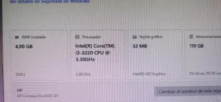 HP Compaq Pro 6300 + Monitor + Tastiera + Mouse