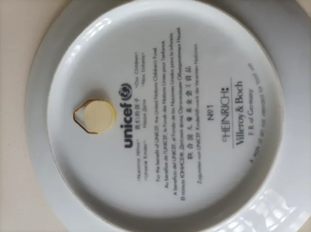 Platos Villeroy & Boch UNICEF
