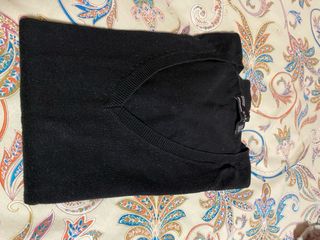 Jersey pico Zara negro