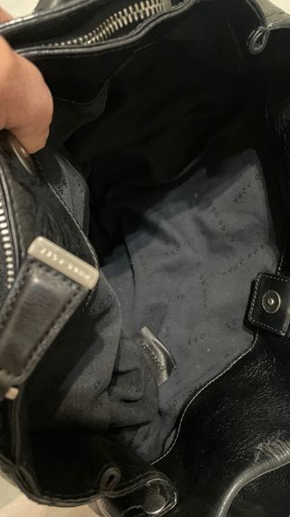 Borsa Ugo Boss Nera Pelle