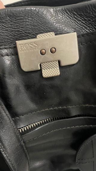 Borsa Ugo Boss Nera Pelle