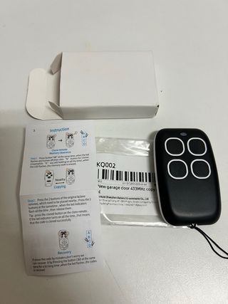 Duplicador mando garaje