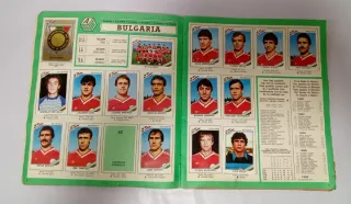 Album de cromos futbol México 86 world cup panini