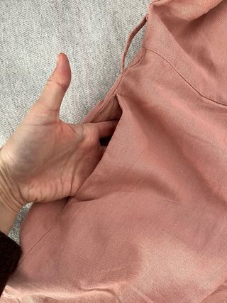 Mono lino color rosa