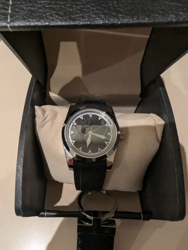 Reloj Automático Acero Carbono