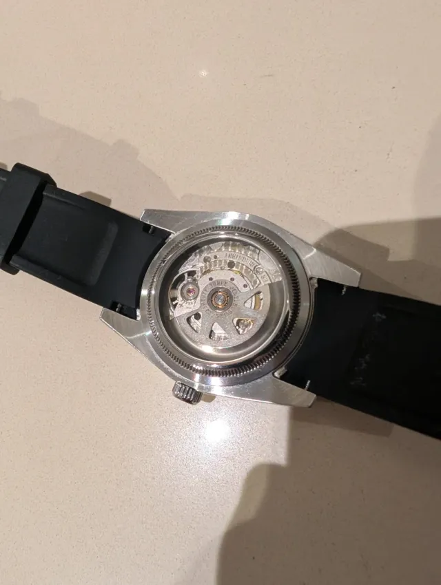 Reloj Automático Acero Carbono