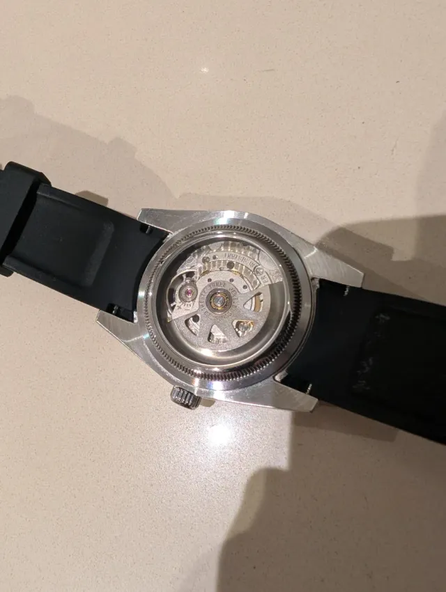 Reloj Automático Acero Carbono