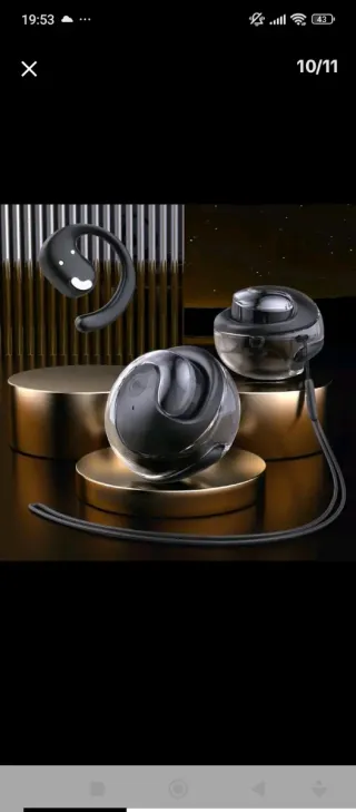 Auriculares Bluetooth Morados