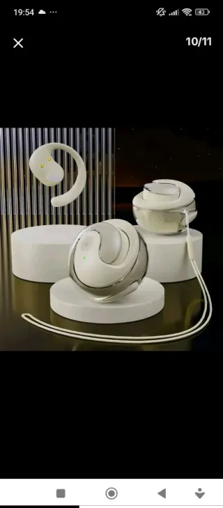 Auriculares Bluetooth Morados