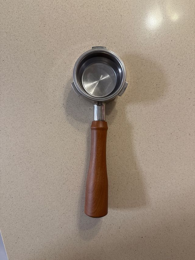 Portafiltro café 58mm madera