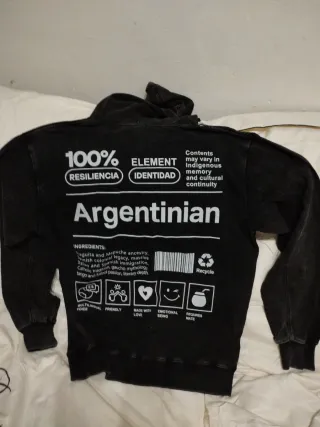 Sudadera Negra Talla XL