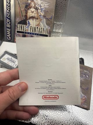 Final Fantasy IV Advance Game Boy