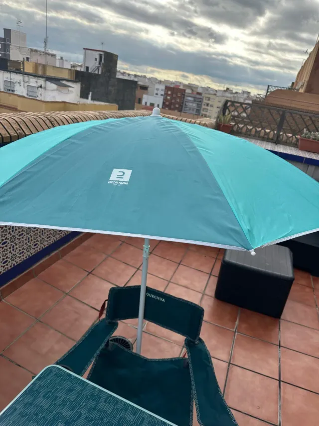 Sombrilla Quechua Azul