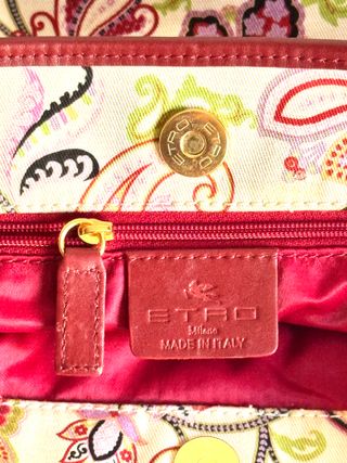 Bolso de mano estampado floral