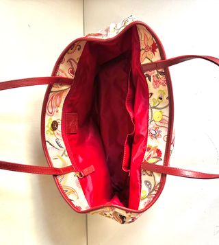 Bolso de mano estampado floral