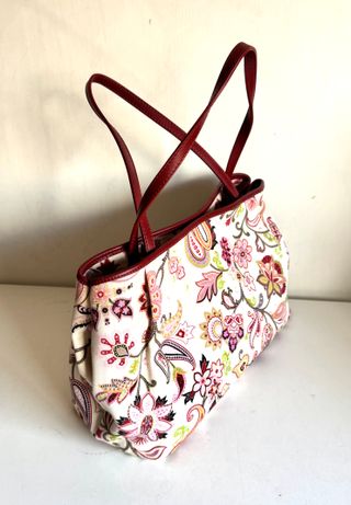 Bolso de mano estampado floral