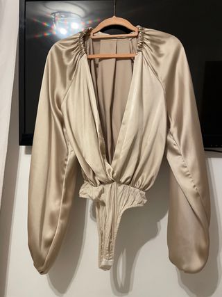 Body Mia&lova Talla Única Dorado