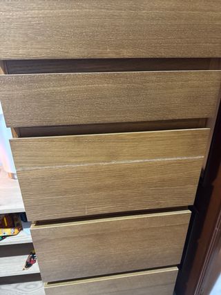 Cómoda Malm Ikea 6 cajones