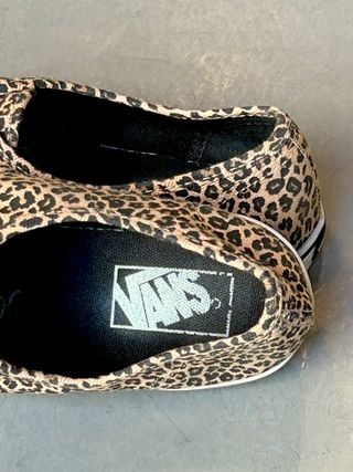 Zapatillas Vans 39,5 Authentic Leopard animalprint
