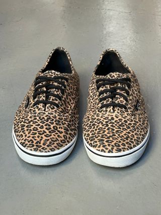 Zapatillas Vans 39,5 Authentic Leopard animalprint