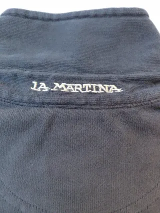 Polo La Martina Uomo Manica Lunga S/M Cotone