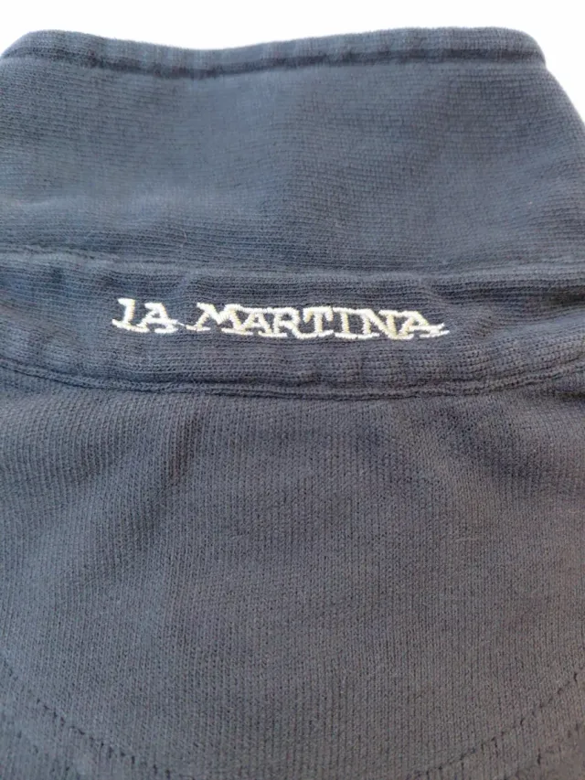 Polo La Martina Uomo Manica Lunga S/M Cotone