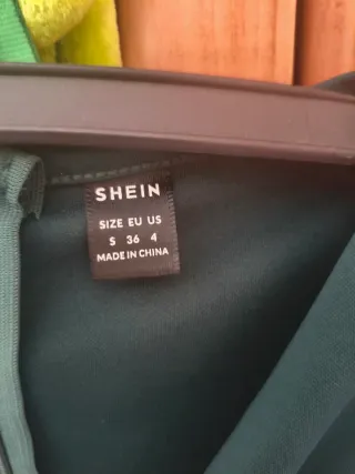 Vestido verde elegante SHEIN