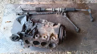 Bloque Motor y Cremallera Dirección Panda Sisle