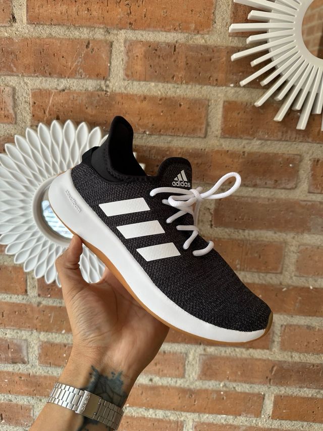 Zapatillas Adidas Cloudfoam Negras Blancas